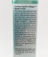 Load image into Gallery viewer, Algenist Genius Liquid Vegan Collagen Hand Cream