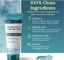Load image into Gallery viewer, ENVY Hyaluronic Acid & Salicylic Acid Clarifying Facial Scrub - 200 mL