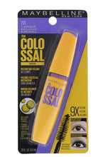 Load image into Gallery viewer, Maybelline The Colossal Waterproof Volumizing mascara- #240 Glam Black shade