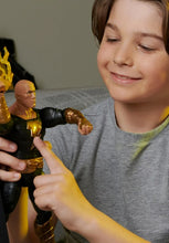 Load image into Gallery viewer, 1st Edition DC Power Punch Black Adam 11" tall with 20+ phrases and sounds