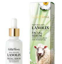 Load image into Gallery viewer, Wild Fern's New Zealand Lanolin Facial Serum with Royal Jelly and Rosehip oil
