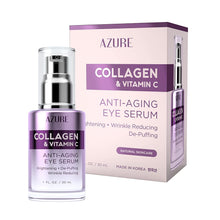 Load image into Gallery viewer, AZURE Collagen & Vitamin C Anti-Aging Eye Serum 30 ml