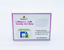 Load image into Gallery viewer, Collagen & Milk Whitening Bar Soap