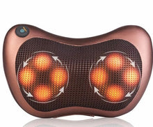 Load image into Gallery viewer, Car and home Shiatsu neck and back massage pillow