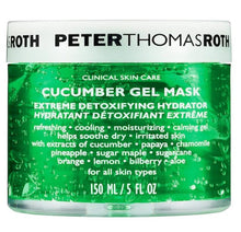 Load image into Gallery viewer, PeterThomasRoth Cucumber Gel Mask extreme de-tox hydrator - 150 ml
