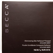 Load image into Gallery viewer, BECCA Shimmering Skin Highlighter Pressed powder, GOLDEN MINT shade

