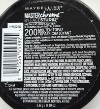 Load image into Gallery viewer, Maybelline Master Chrome Metallic Highlighter - Shade: Molten Topaz
