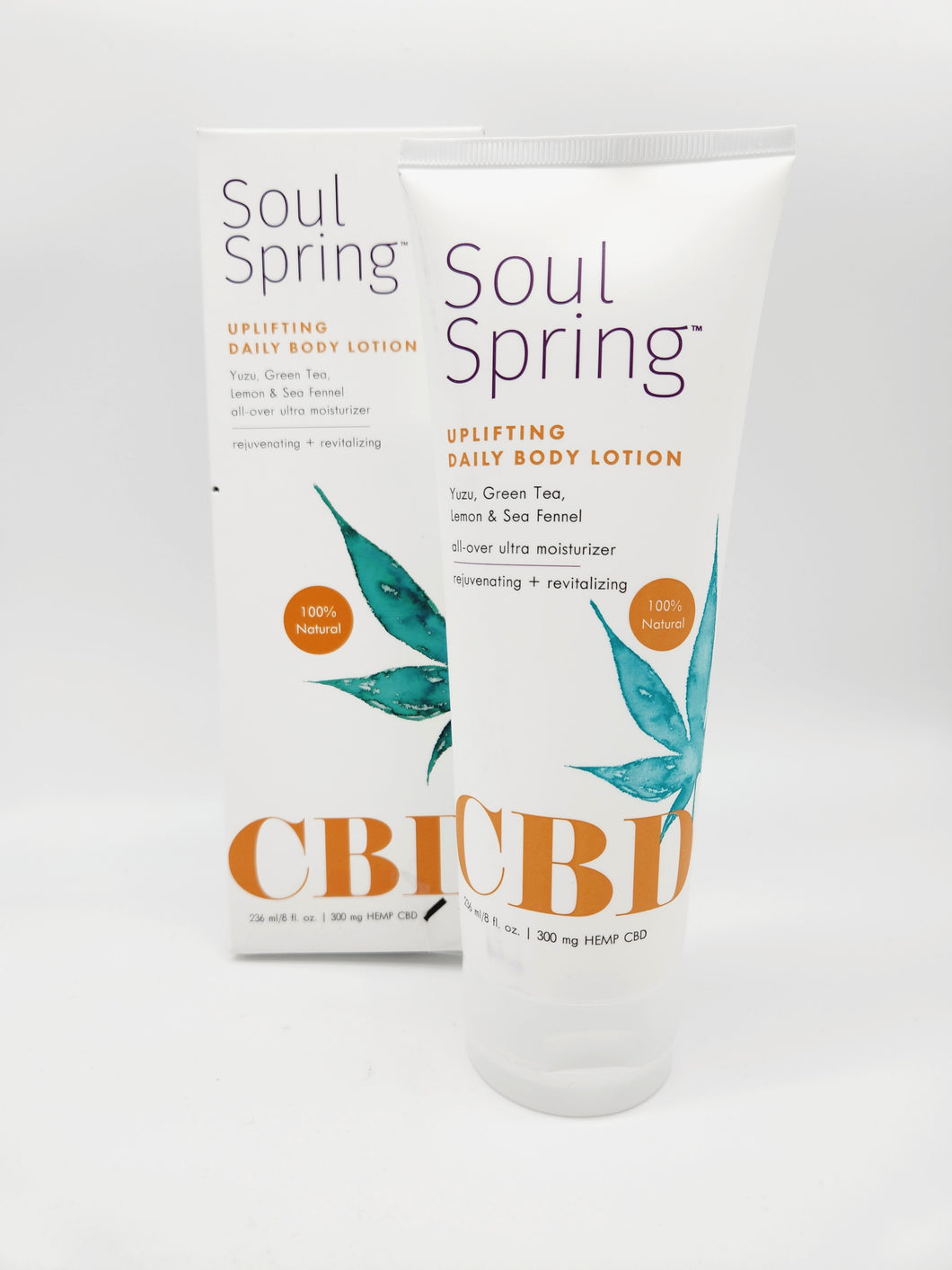 Soul Spring Uplifting Hemp CBD Daily body lotion