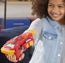 Load image into Gallery viewer, Nerf MARVEL Avengers Mech Strike Iron Man Strikeshot Gauntlet
