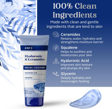 Load image into Gallery viewer, Envy Hyaluronic Acid and Ceramides Hydrating Facial Cleanser 200 ml
