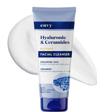 Load image into Gallery viewer, Envy Hyaluronic Acid and Ceramides Hydrating Facial Cleanser 200 ml
