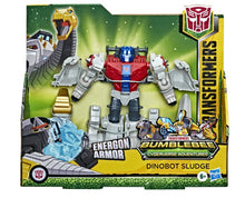 Load image into Gallery viewer, Hasbro Transformers Bumblebee Dinobot Sludge Cyberverse Adventures
