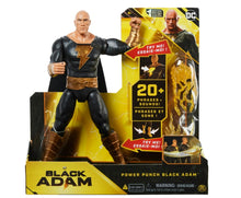 Load image into Gallery viewer, 1st Edition DC Power Punch Black Adam 11&quot; tall with 20+ phrases and sounds
