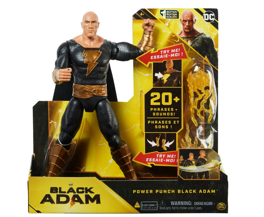 1st Edition DC Power Punch Black Adam 11