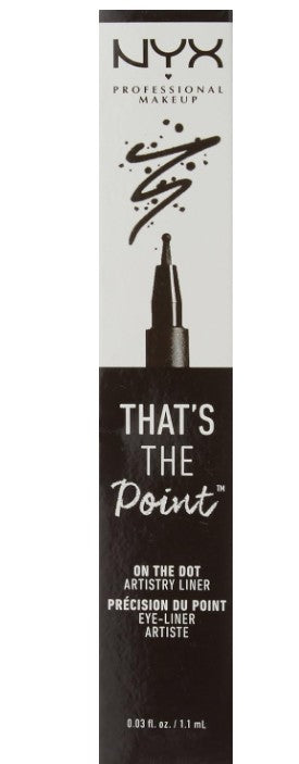 Nyx Professional Makeup That's The Point On the Dot Eyeliner, Black