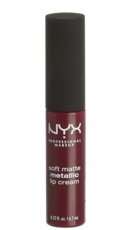 NYX Soft Matte Metallic Lip Cream, COPENHAGEN