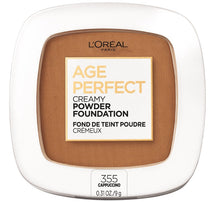 Load image into Gallery viewer, L&#39;Oreal Paris Age Perfect Creamy Powder Foundation, Cappuccino
