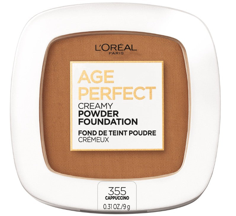 L'Oreal Paris Age Perfect Creamy Powder Foundation, Cappuccino