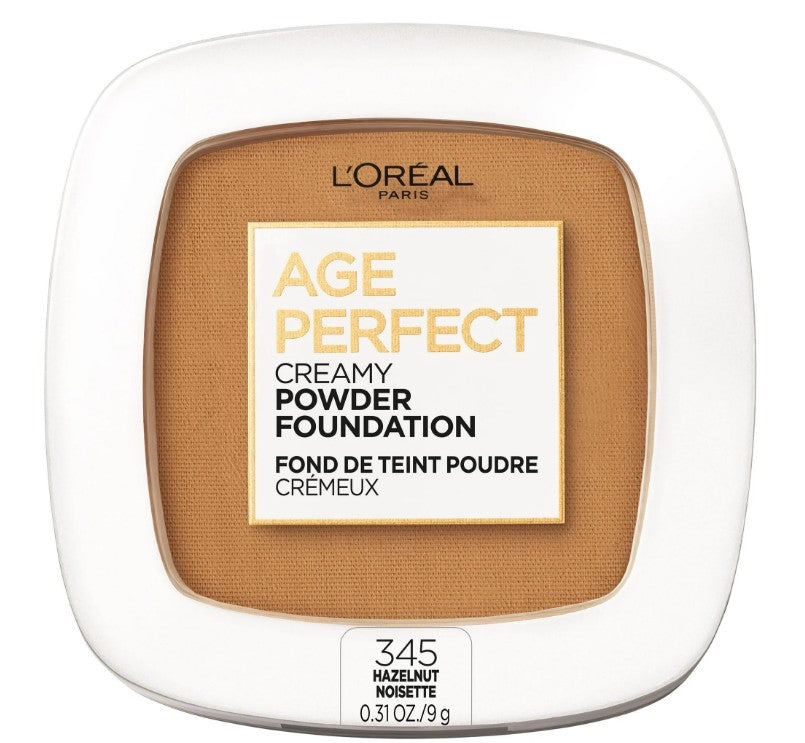 L'Oreal Paris Age Perfect Creamy Powder Foundation, Hazelnut