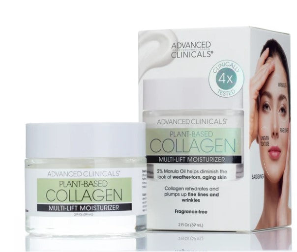 Advanced Clinicals Plant-based Collagen Multi-lift Moisturizer