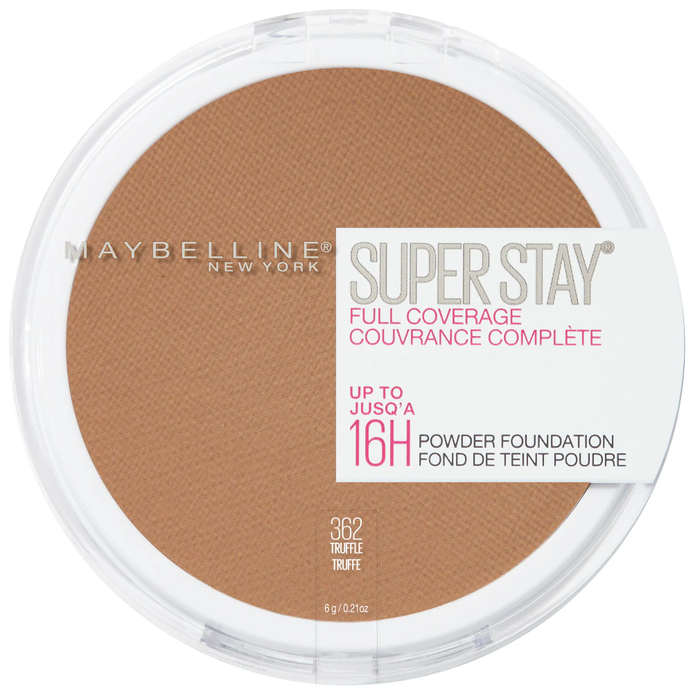 Maybelline Superstay 16Hr full coverage powder foundation, Truffle shade