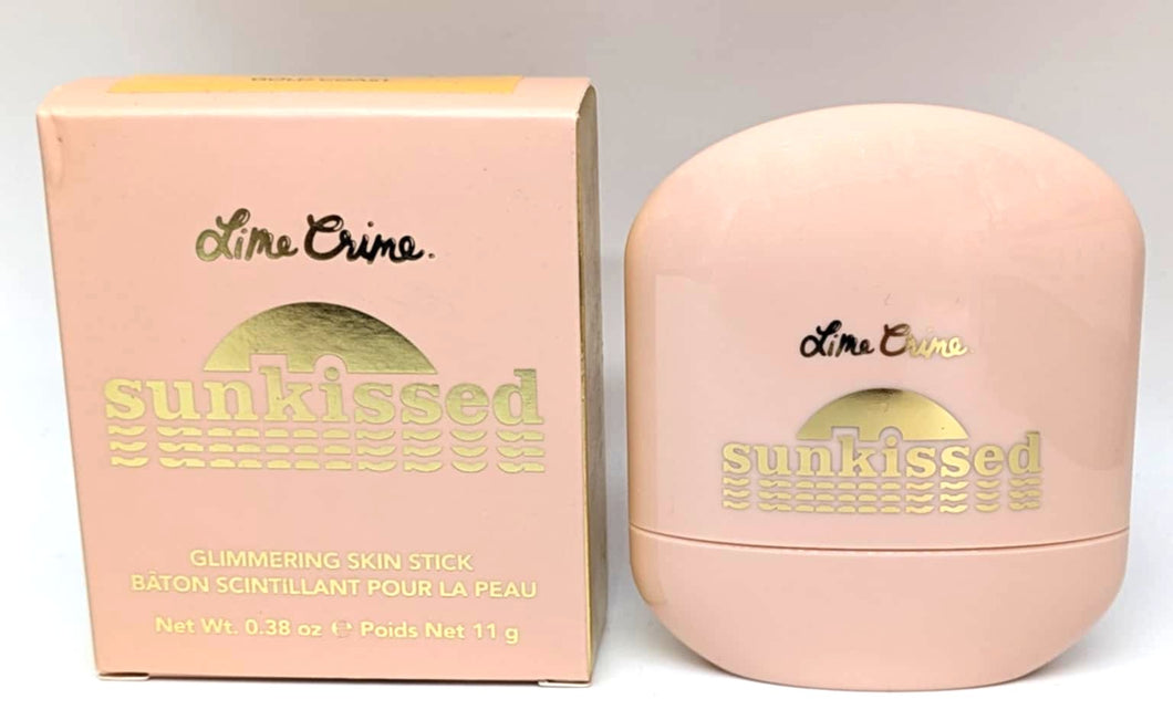 Lime Crime Sunkissed Glimmering Skin Stick Highlighter, Cove Shade