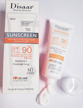 Load image into Gallery viewer, Organic Oil-free, paraben-free, non-greasy Sunscreen SPF 90 PA+++
