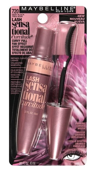 Maybelline Lash Sensational Curvitude Volume Mascara - #720 Very Black