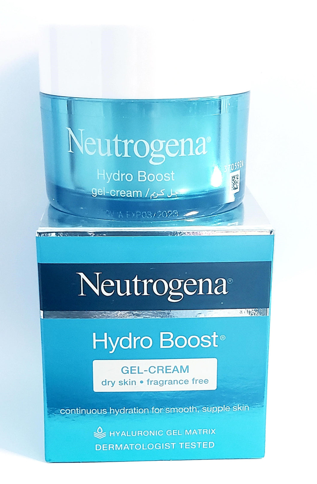 Neutrogena Fragrance-free Hydro Boost Gel-Cream for Dry Skin 50 ml Jar