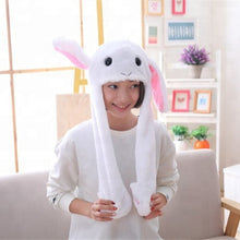 Load image into Gallery viewer, Playful interactive ears Plush hat
