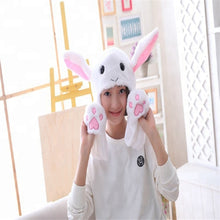 Load image into Gallery viewer, Playful interactive ears Plush hat
