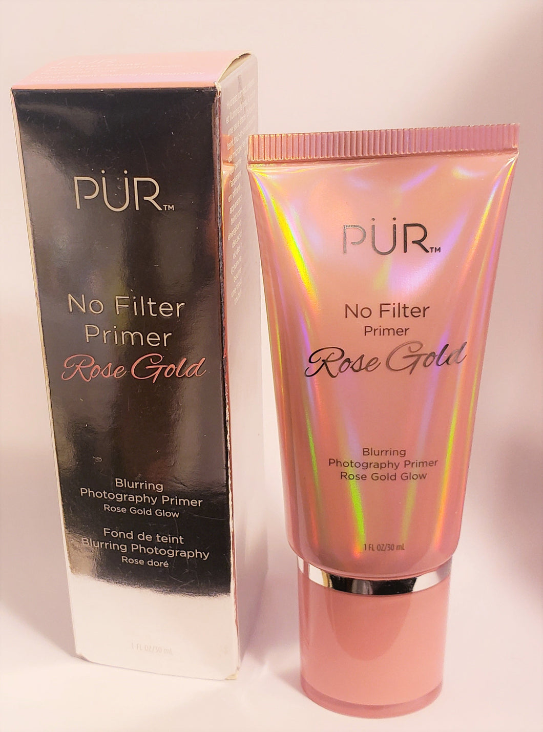 No filter blurring Photography primer -Rose gold glow