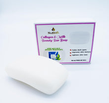 Load image into Gallery viewer, Collagen &amp; Milk Whitening Bar Soap
