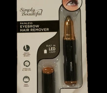 Load image into Gallery viewer, Vivitar Painless Eyebrow Hair Remover with built-in LED light
