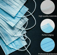 Load image into Gallery viewer, Individually wrapped Hospital Face Mask - 50 pcs
