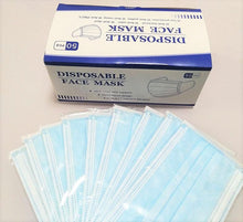 Load image into Gallery viewer, Individually wrapped Hospital Face Mask - 50 pcs

