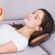Load image into Gallery viewer, Car and home Shiatsu neck and back massage pillow
